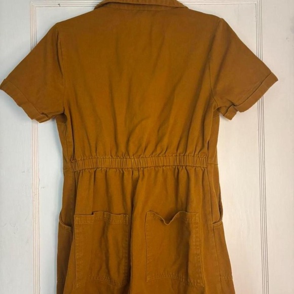 Lucy and Yak Mustard Ragan Jumpsuit - Picture 3 of 5